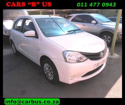 2013 TOYOTA ETIOS ETIOS ETIOS 1.5 Xi 5Dr